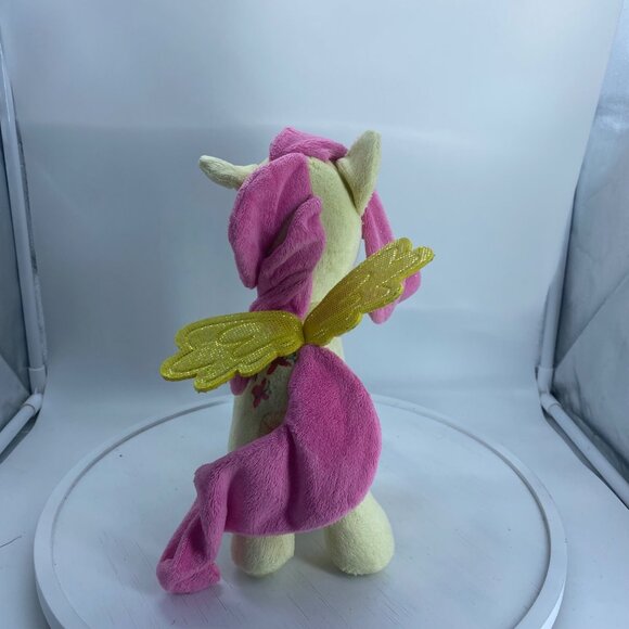 My Little Pony Fluttershy Plush Stuffed Animal Toy Horse 11" Hasbro Soft Upright - Picture 4 of 8
